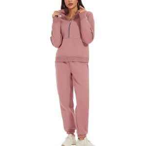 Zipper Top And Jogger Set - Image 7