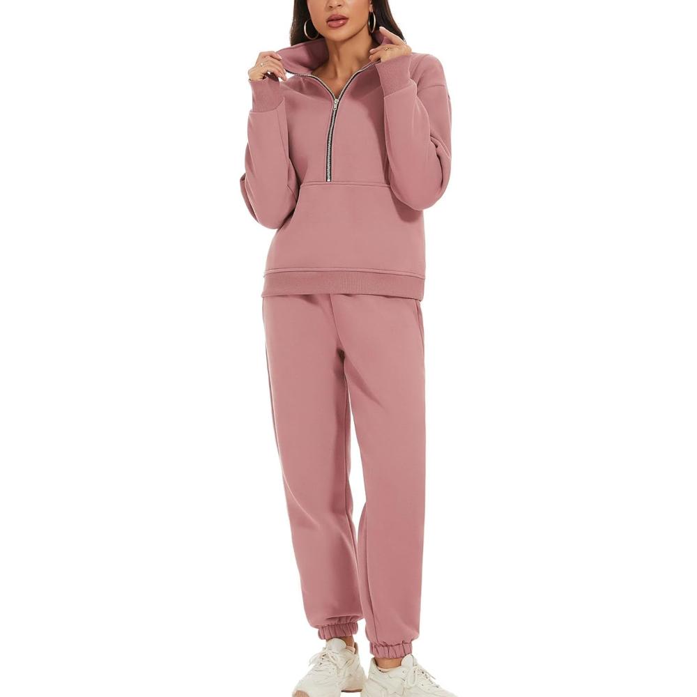 Zipper Top And Jogger Set - Image 7