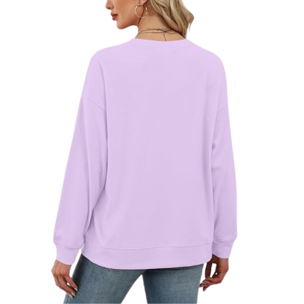 Pullover Sweatshirt And Long Sleeve Top For Women