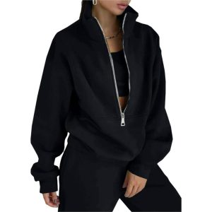 Zipper Top And Jogger Set - Image 15