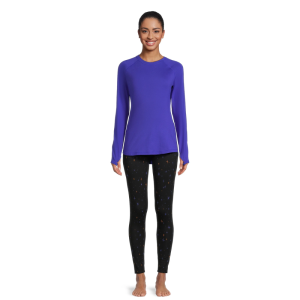 Thermal Knit Two Piece Set With Pullover Top And Leggings - Image 1