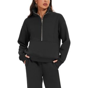 Zipper Top And Jogger Set - Image 16