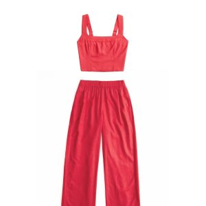Tailored And Lifted Linen Blend Set - Image 23