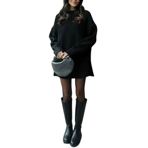 Cozy Knit Sweater And Skirt Two Piece Set - Image 10