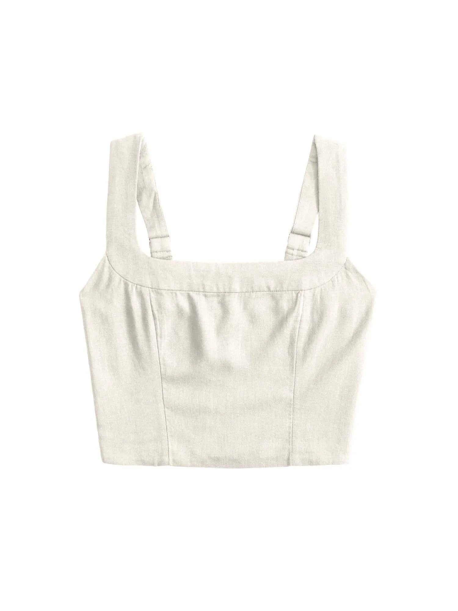 Tailored And Lifted Linen Blend Set - Image 13