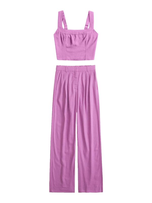 Tailored And Lifted Linen Blend Set