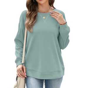 Pullover Sweatshirt And Long Sleeve Top For Women - Image 3