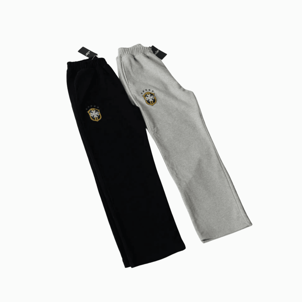 Embroidered Hoodie And Sweatpants Set - Image 2