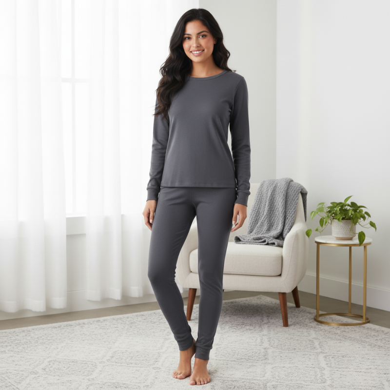 Women Ultra Soft Thermal Long Set For Cold Weather - Image 4