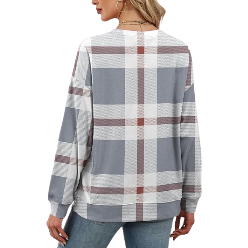 Pullover Sweatshirt And Long Sleeve Top For Women - Image 23