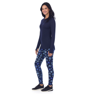 Versatile Two Piece Thermal Layer Set With Top And Leggings - Image 6