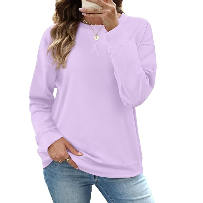 Pullover Sweatshirt And Long Sleeve Top For Women - Image 16