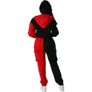 Two Tone Hooded Tracksuit Set - Image 4