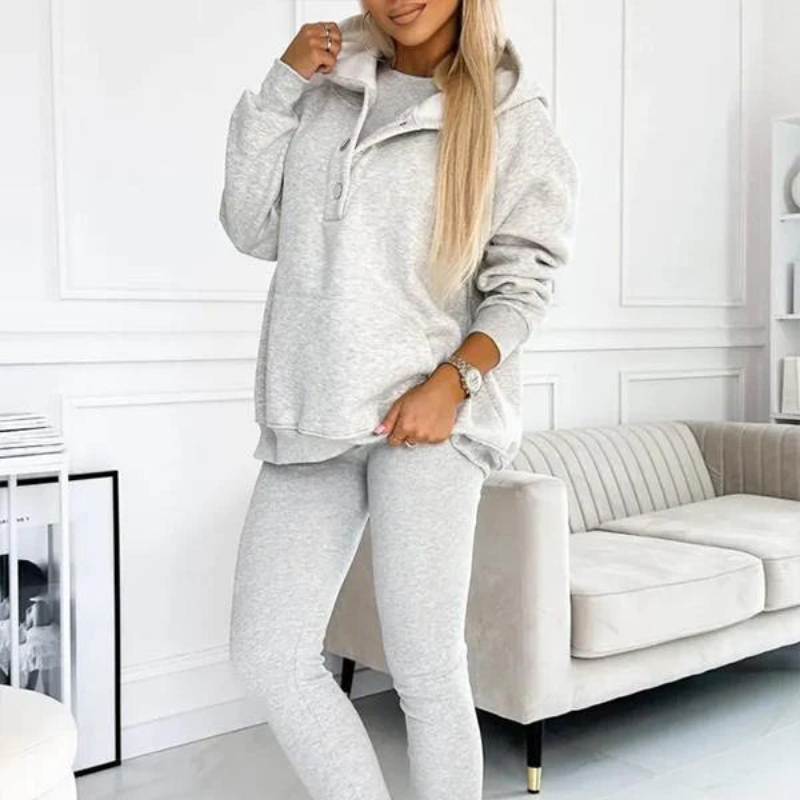 Casual Comfort Sweatshirt Suit - Image 5