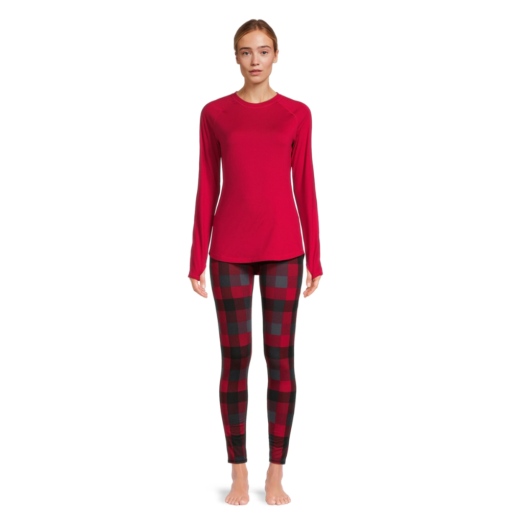 Thermal Knit Two Piece Set With Pullover Top And Leggings - Image 6