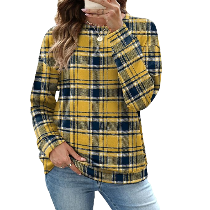 Pullover Sweatshirt And Long Sleeve Top For Women - Image 20