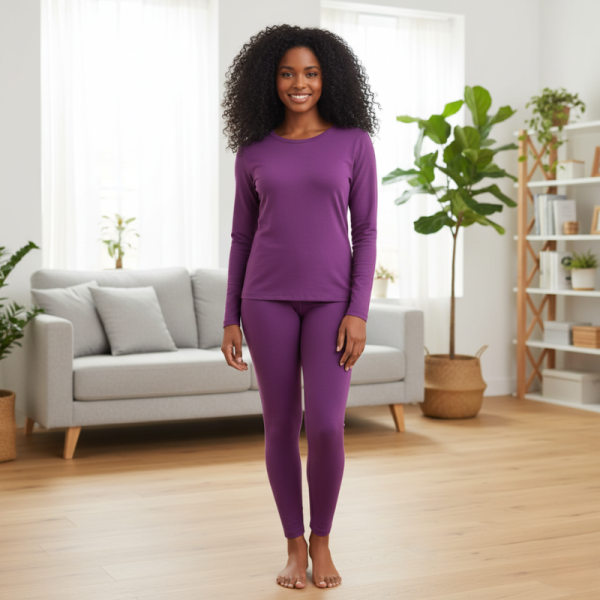 Women Ultra Soft Thermal Long Set For Cold Weather