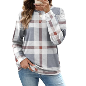 Pullover Sweatshirt And Long Sleeve Top For Women - Image 22