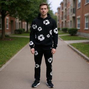 Casual Matching Hoodie and Sweatpants Outfit - Image 8