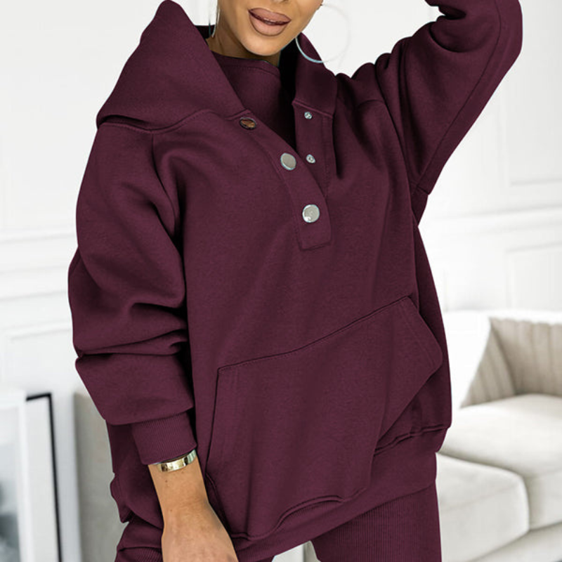 Casual Comfort Sweatshirt Suit - Image 14