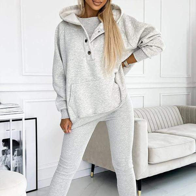 Casual Comfort Sweatshirt Suit - Image 1