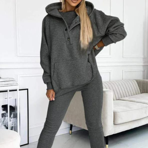 Casual Comfort Sweatshirt Suit - Image 7