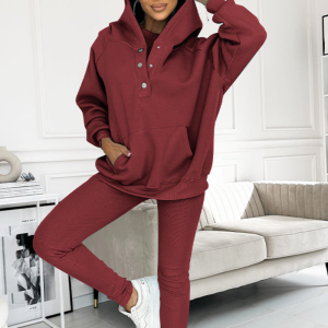 Casual Comfort Sweatshirt Suit - Image 13