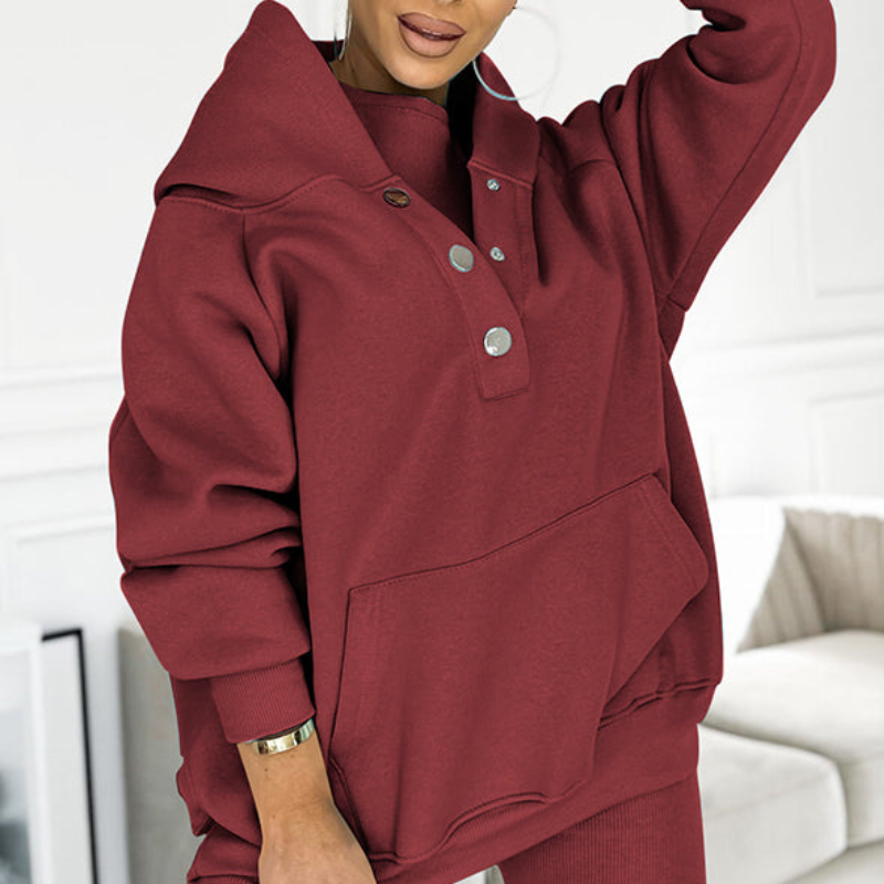 Casual Comfort Sweatshirt Suit - Image 11