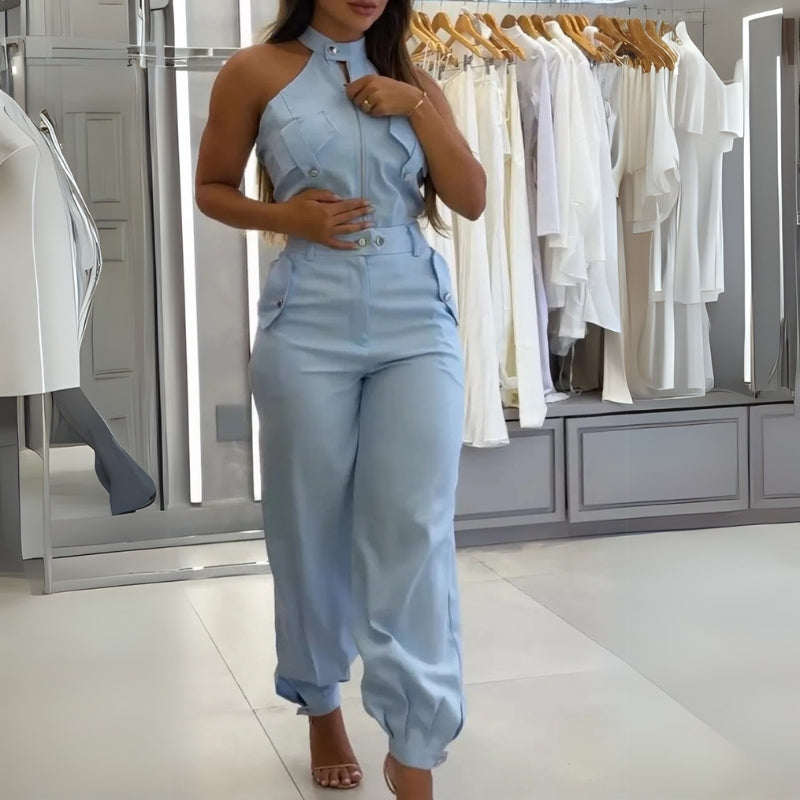 Versatile Zipper Everyday Suit - Image 4