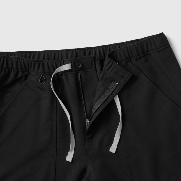Modern Scrub Set with Multi-Pocket Top and Jogger Pants