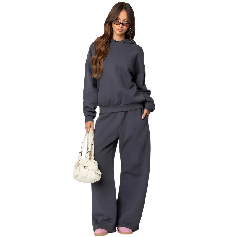 Comfy And Cozy Bow Printed Outfit Set - Image 3