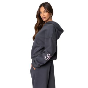 Comfy And Cozy Bow Printed Outfit Set - Image 4