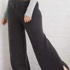 Cozy Half Zip Waffle Weave Sweater Set - Image 7
