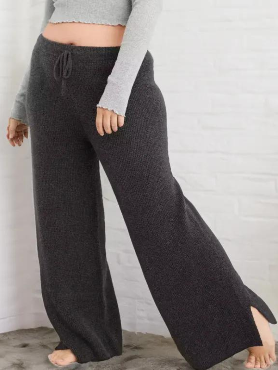 Cozy Half Zip Waffle Weave Sweater Set - Image 7