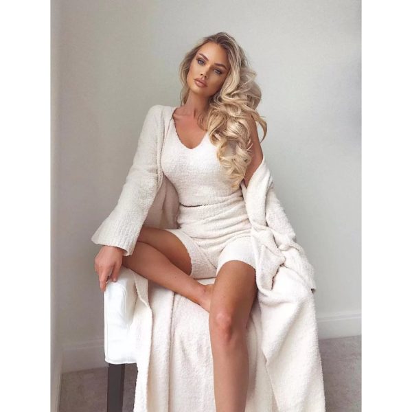 Elegant Cozy Knit Matching Set