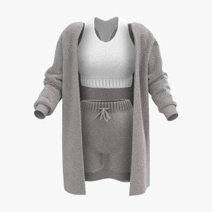 Elegant Cozy Knit Matching Set - Image 10