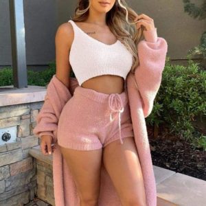 Elegant Cozy Knit Matching Set - Image 8