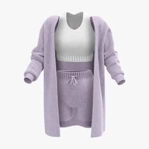 Elegant Cozy Knit Matching Set - Image 12