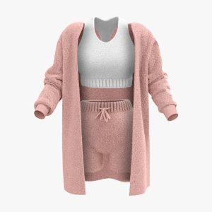 Elegant Cozy Knit Matching Set - Image 6