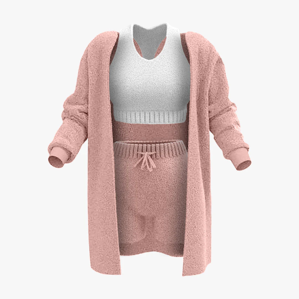 Elegant Cozy Knit Matching Set - Image 6