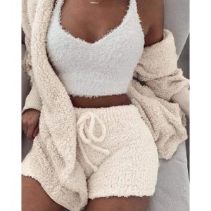 Elegant Cozy Knit Matching Set - Image 2