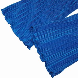 Flare Pleated Wide Leg Pants Co-Ord Sets - Image 25