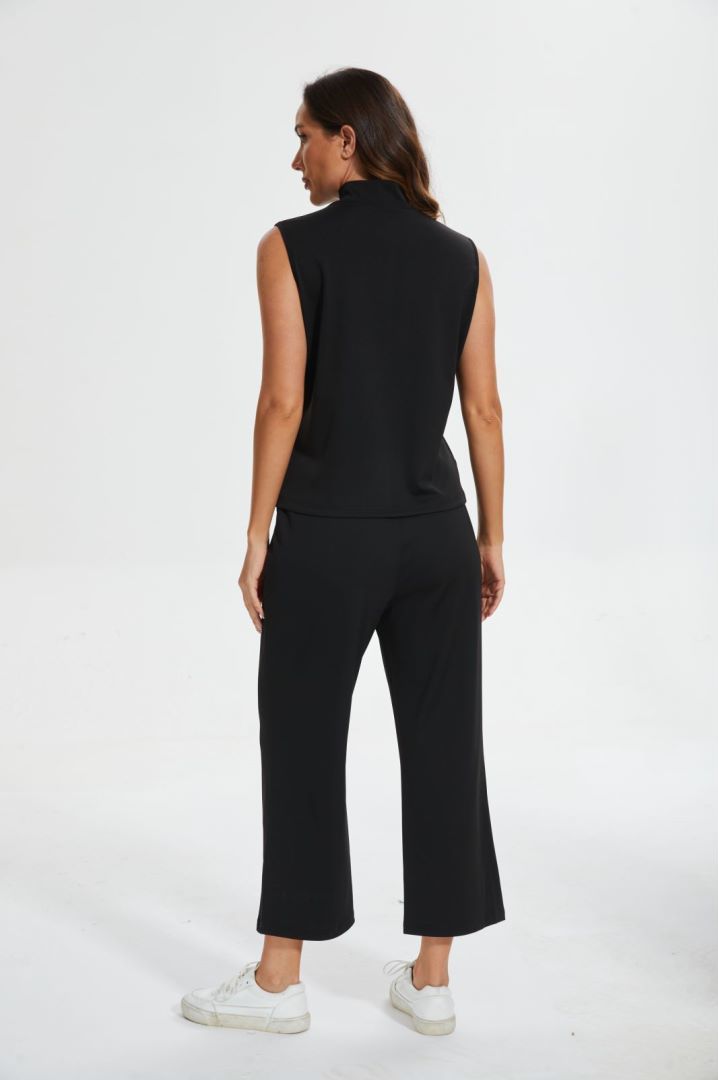 Cropped Wide Leg Pant Set - Image 8