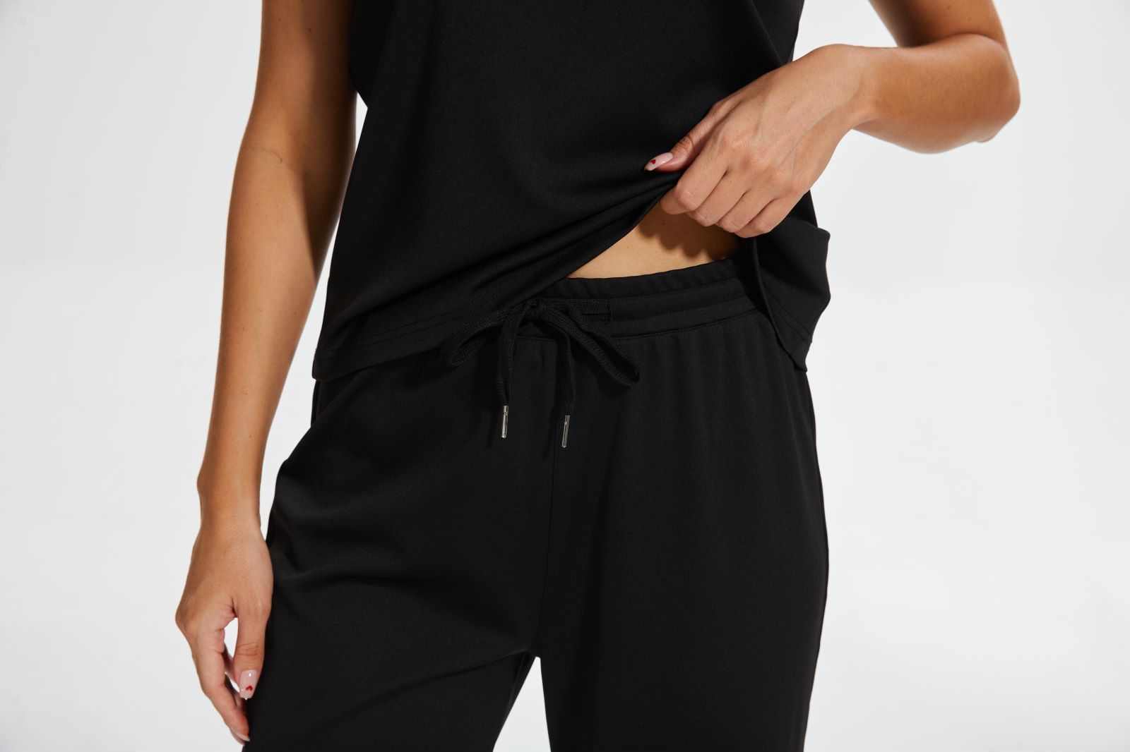 Cropped Wide Leg Pant Set - Image 7