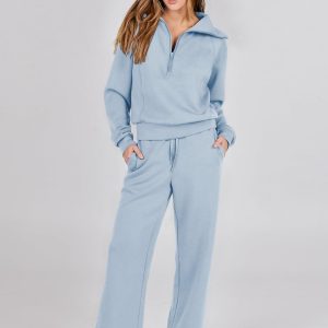 Oversized Sweatshirt And Sweatpants Set - Image 1