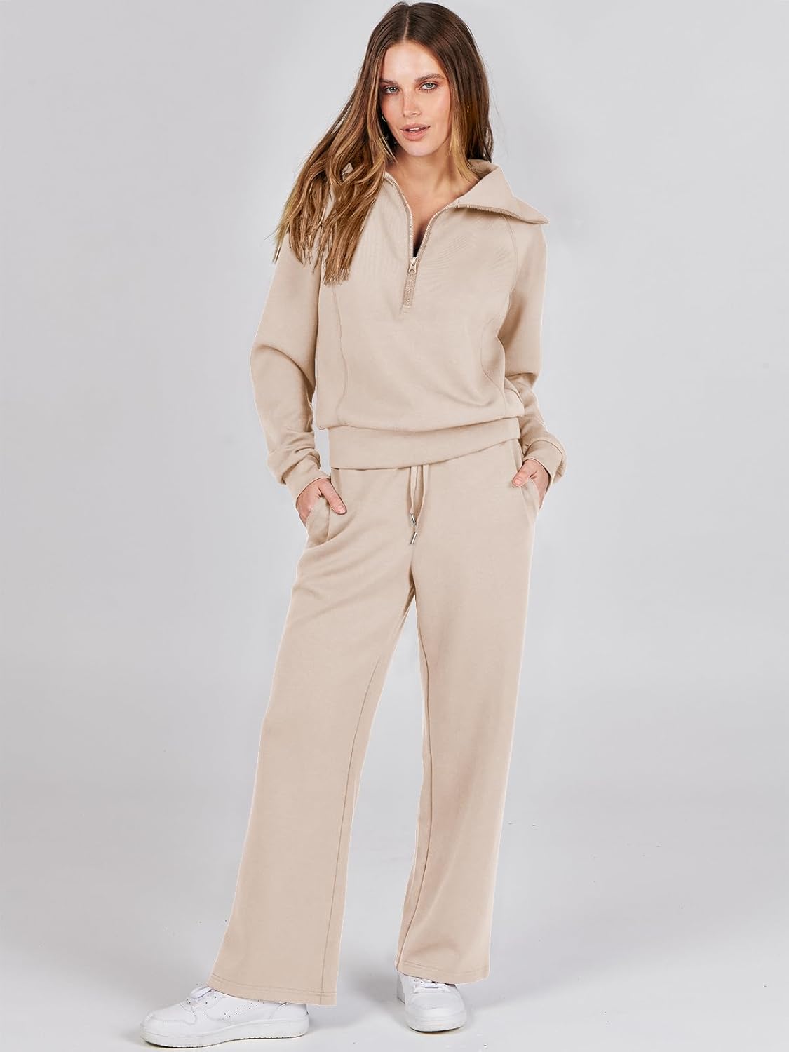 Oversized Sweatshirt And Sweatpants Set - Image 4