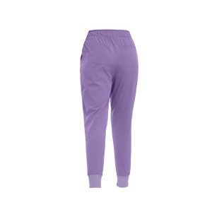 Mandarin Collared Tunic And Pants Scrub Set - Image 4