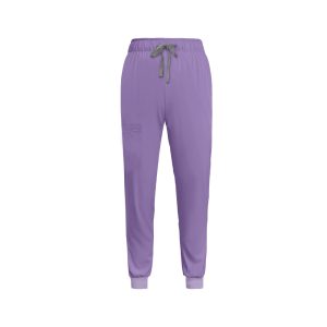 Mandarin Collared Tunic And Pants Scrub Set - Image 3
