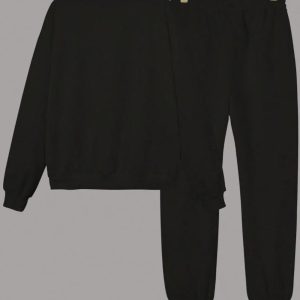 Two Piece Top And Jogger Pants Set - Image 4
