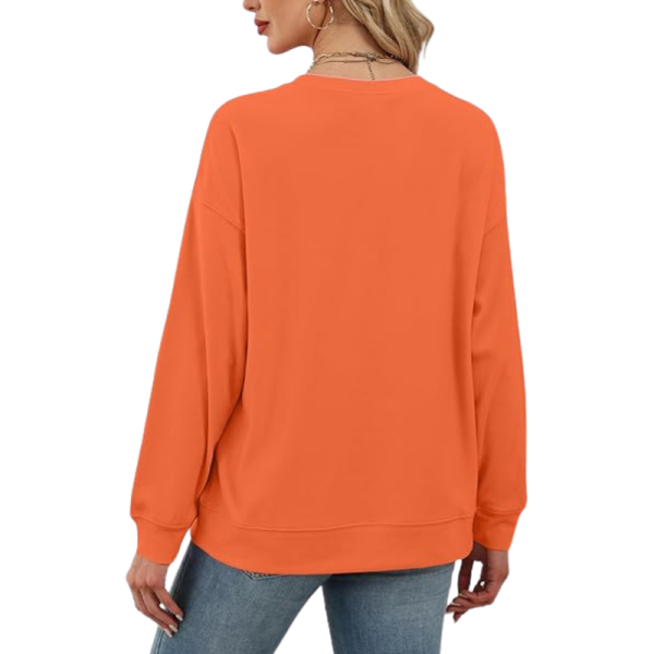 Pullover Sweatshirt And Long Sleeve Top For Women